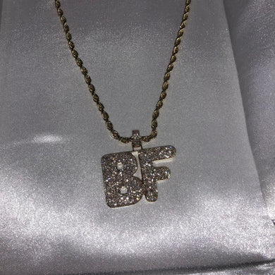 Custom Oversized Initial Pendant