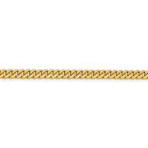 14k Yellow Gold 4.25mm Miami Cuban Chain