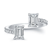 Load image into Gallery viewer, Emerald Cut Diamond Fashion Ring, Fashion Rings,  - [Wachler]