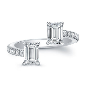 Emerald Cut Diamond Fashion Ring, Fashion Rings,  - [Wachler]