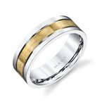 Load image into Gallery viewer, Rebel Hearts G103, Men&#39;s Wedding Band,  - [Wachler]