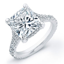 Load image into Gallery viewer, Cushion Cut Diamond Engagement Ring, Engagement Ring,  - [Wachler]