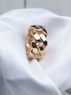 Miami Curb Link Ring