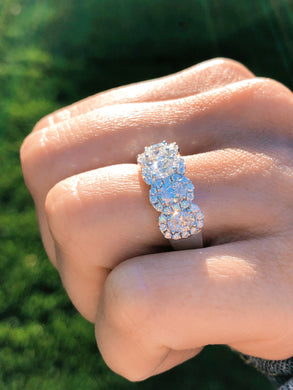 Wachler Oval Halo Band