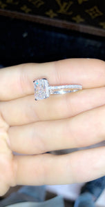 Classic Radiant Cut Engagement Ring, Engagement Ring,  - [Wachler]