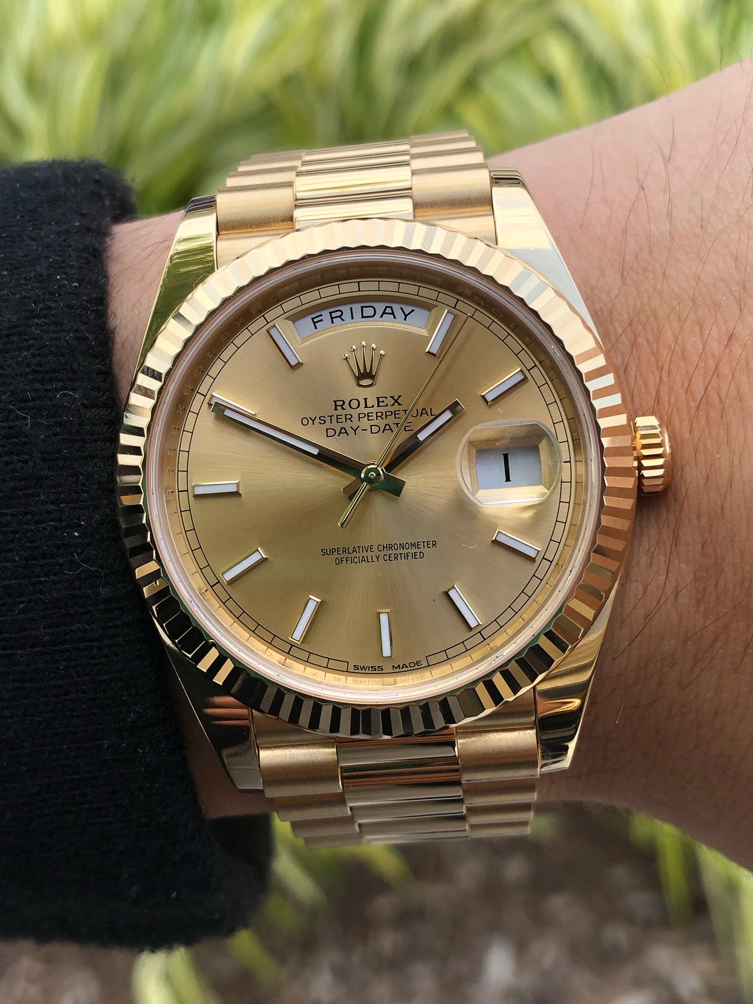 Rolex day date 40mm price Clearance