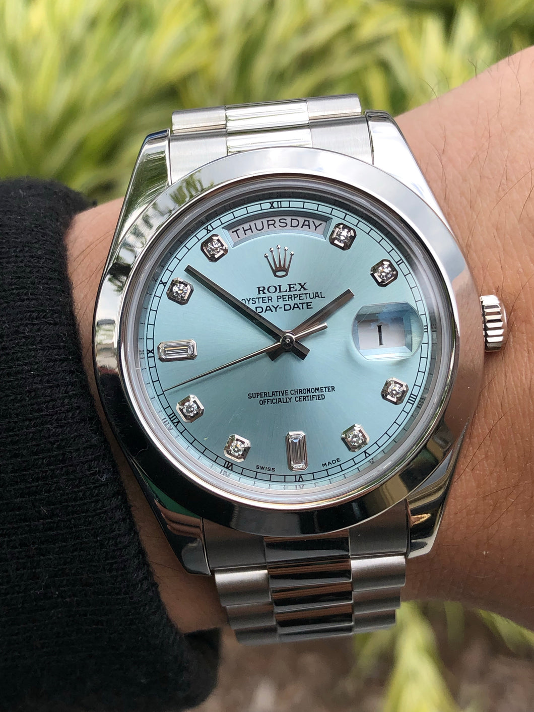 Rolex 41mm Platinum Day Date II Discontinued, [product_type],  - [Wachler]