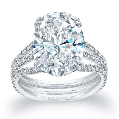 Oval Cut Diamond Engagement Ring, Engagement Ring,  - [Wachler]