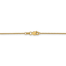 Load image into Gallery viewer, 14k Gold 1mm Cable Pendant Chain