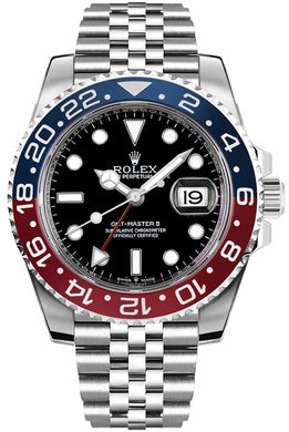 GMT-Master II Pepsi Luxury Men's Watch 126710BLRO