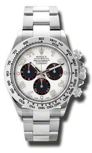 Rolex Cosmograph Daytona Automatic Men's 18 Carat White Gold Oyster Watch