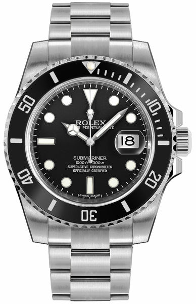 Custom Diamond Rolex Submariner Mens Watch 116610LN 116610 | WatchGuyNYC