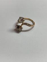 Load image into Gallery viewer, 0.70 Carat Diamond Cluster Ring in 14k Gold