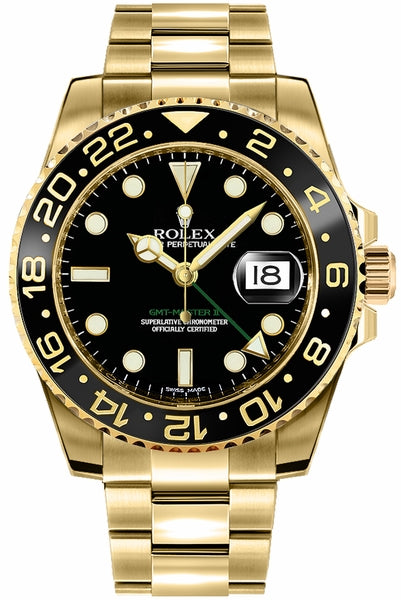 GMT-Master II Gold Men's Watch 116718